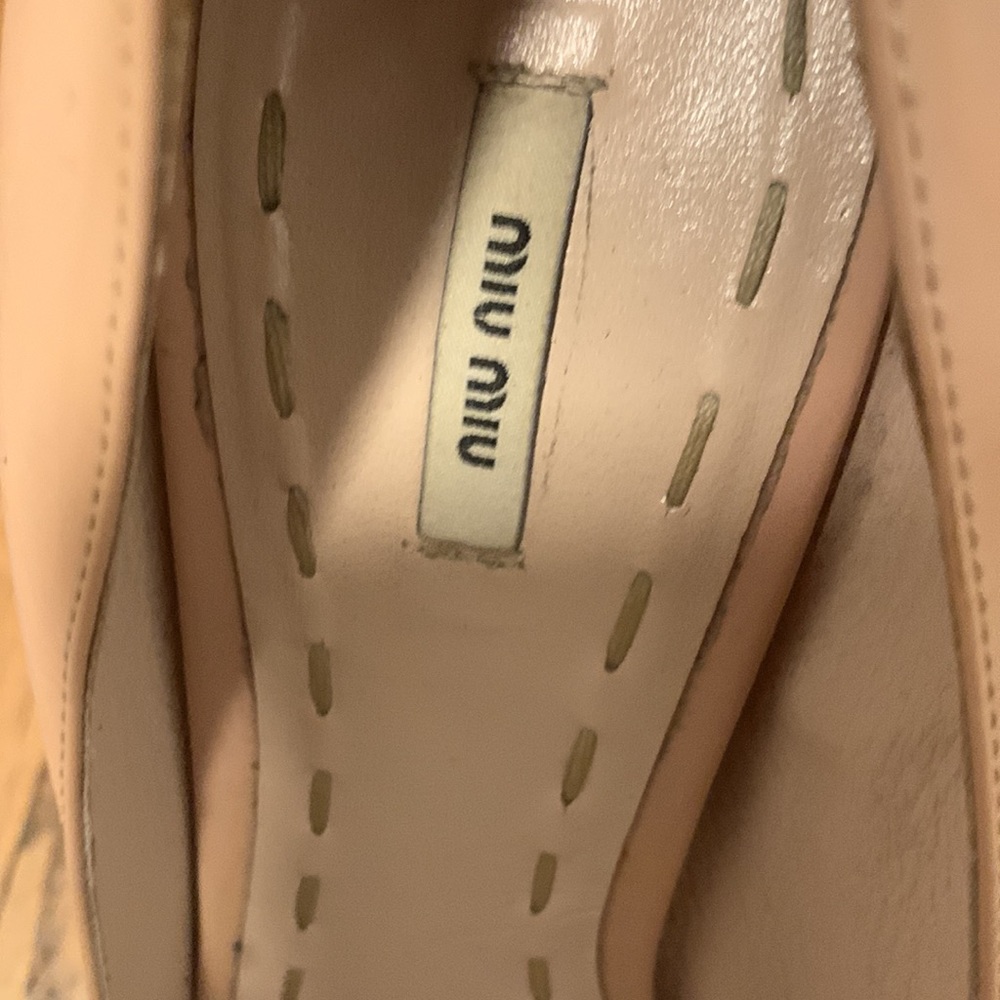 Miu Miu Heels Gently Used, In Great Condition - image 7